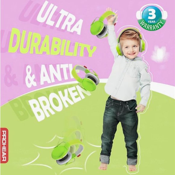 Kids Noise Reduction Earmuffs - Ear Protection / Noise Cancelling Headphones - Picture 6 of 11